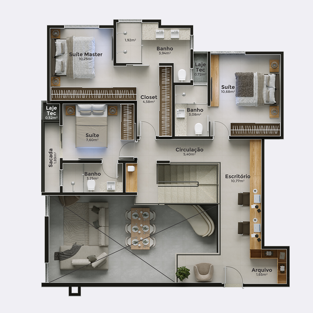 Duplex Pavimento Superior